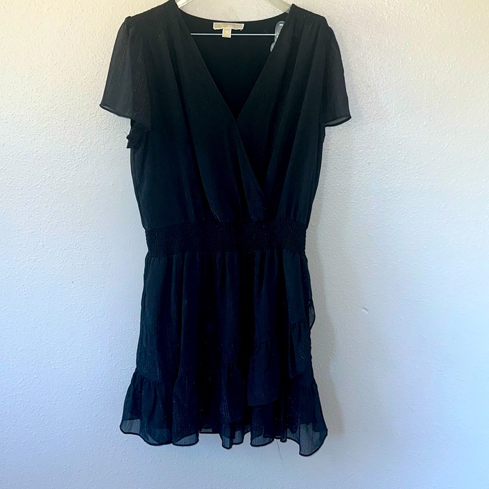 Michael Kors, black and silver shimmery women’s dress, size XL.